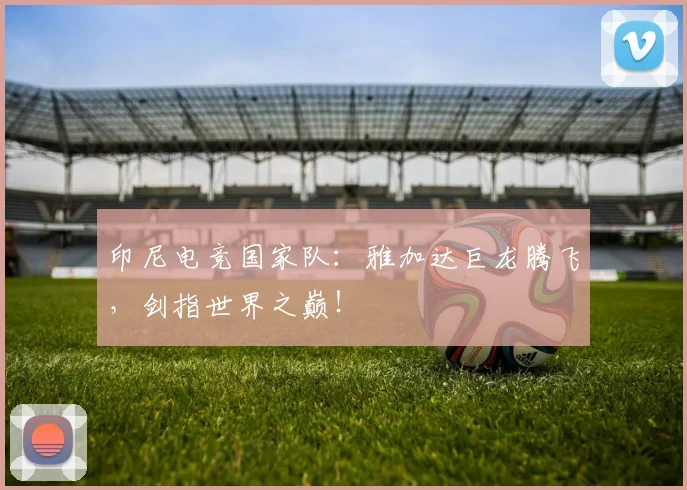 印尼电竞国家队：雅加达巨龙腾飞，剑指世界之巅！
