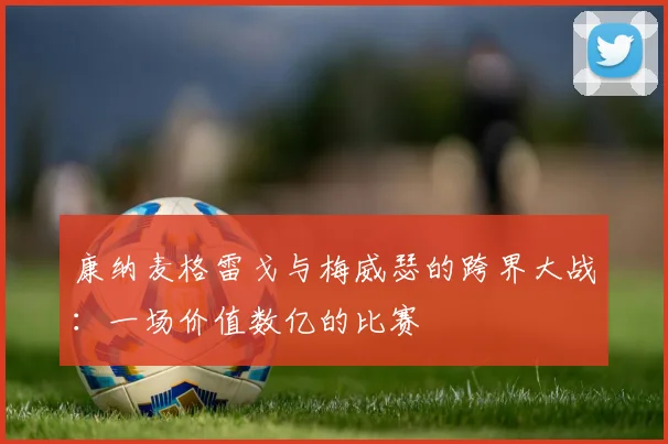 康纳麦格雷戈与梅威瑟的跨界大战：一场价值数亿的比赛